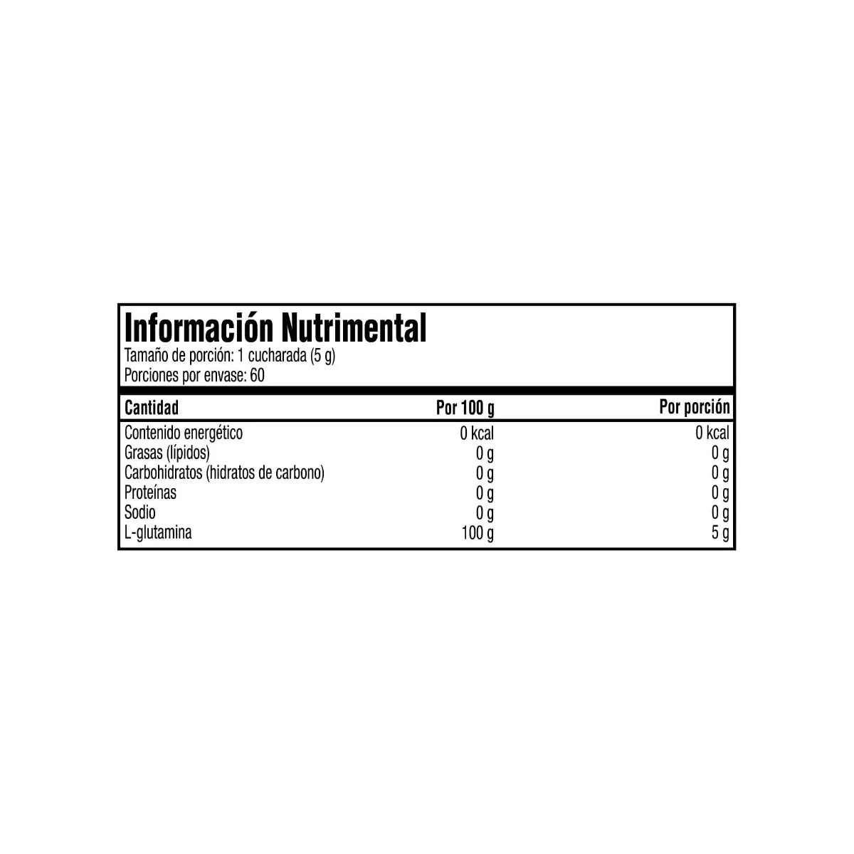 Glutamine 100% Muscletech 60 Servicios