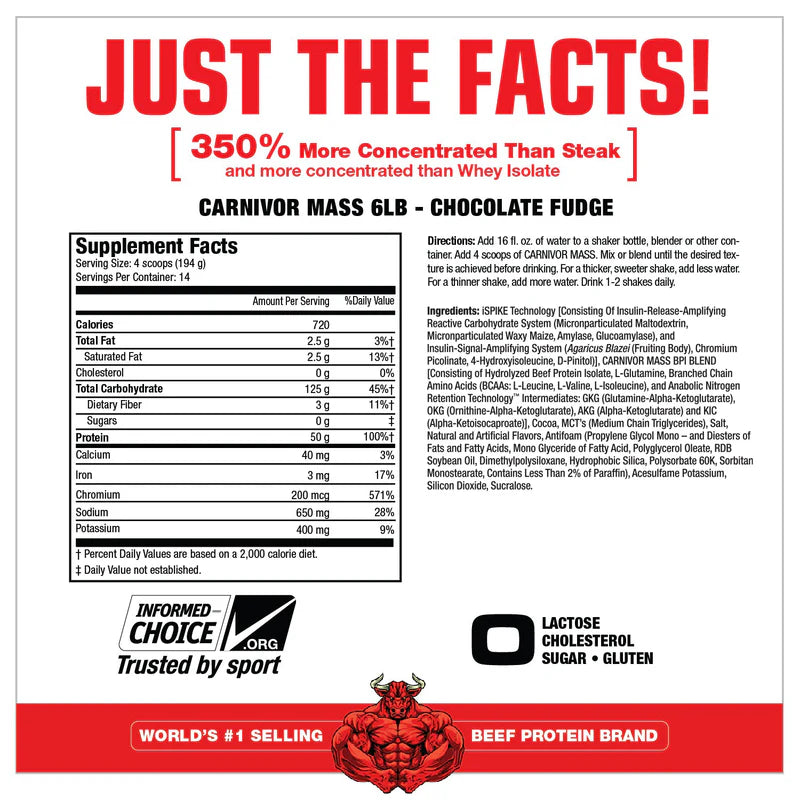 Carnivor Mass 5.8 Lbs MMD