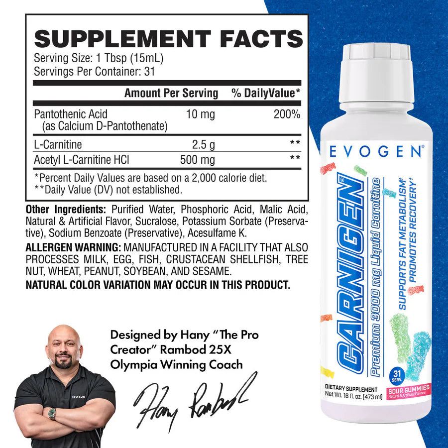 Carnigen Liquid 31 Servicios