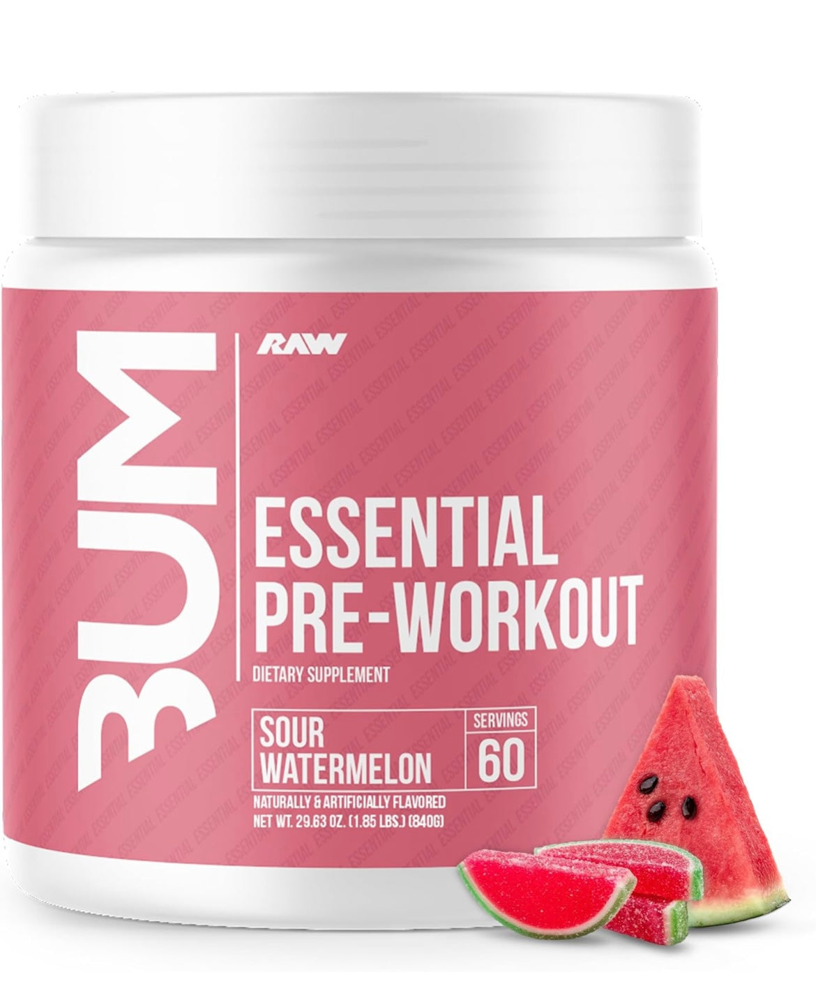 Essential Cbum Raw 60 Servicios