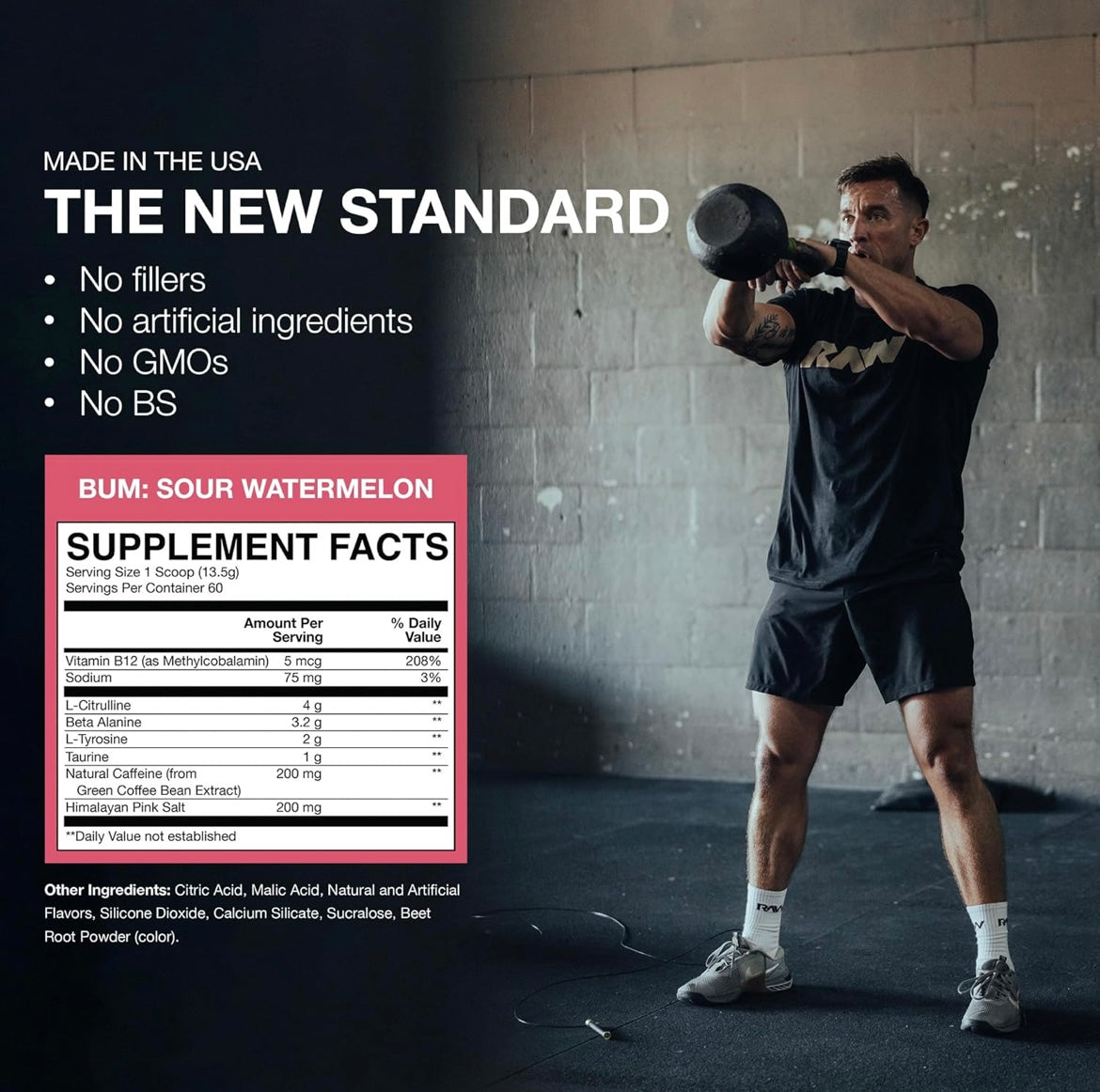 Essential Cbum Raw 60 Servicios