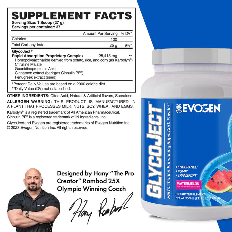 Glycojet Super Carb 37 Servicios