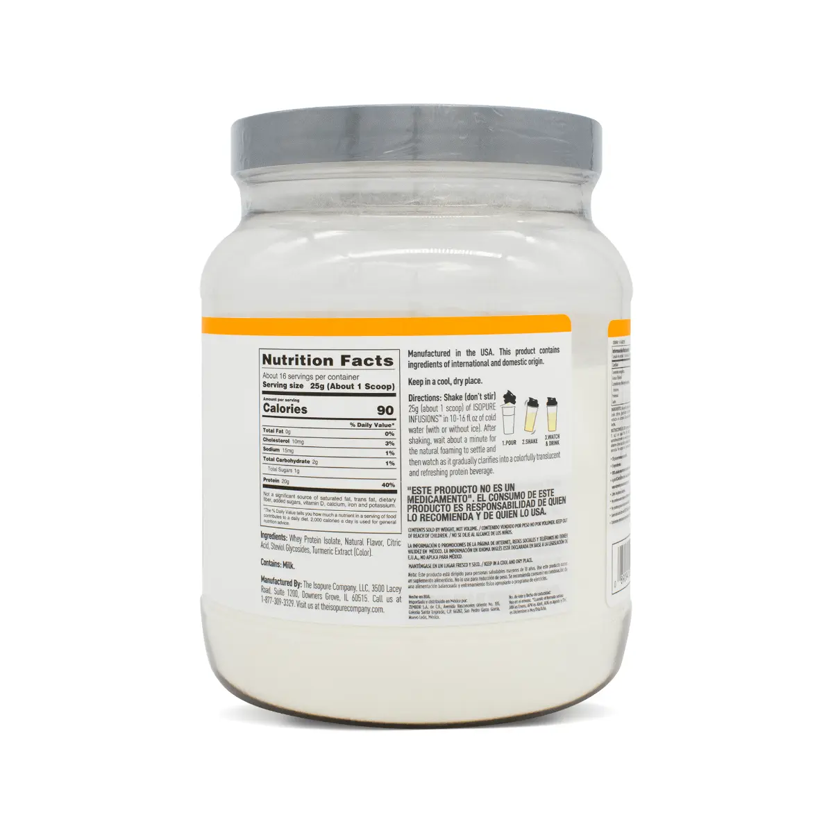 Infusions Isopure 900G 36 Servicios