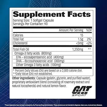 Omega 3 Gat 90 SoftGels