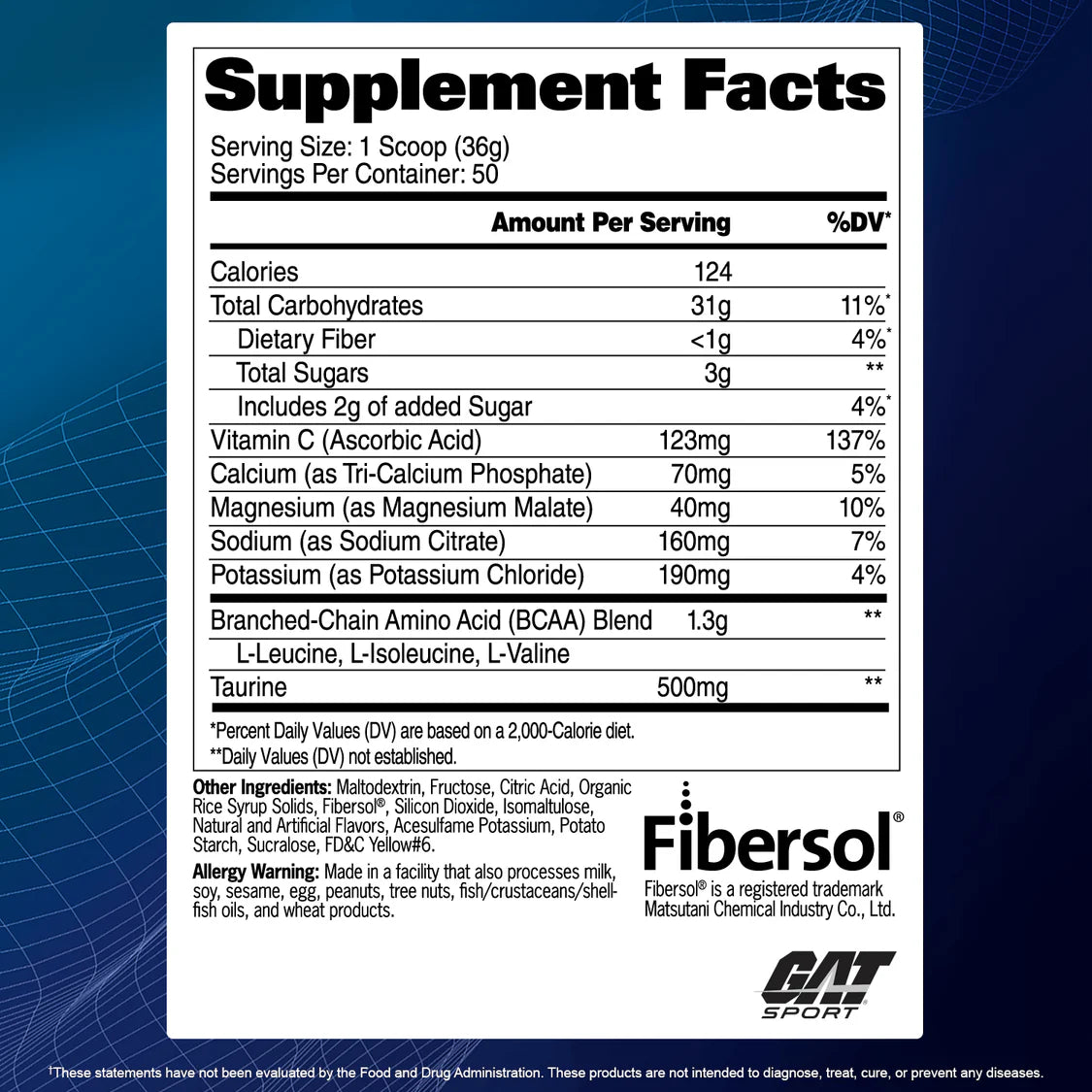 Carbotein Gat 50 Servicios
