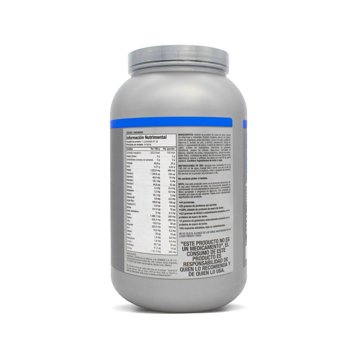 Isopure Zero / Low Carb 3 Lbs