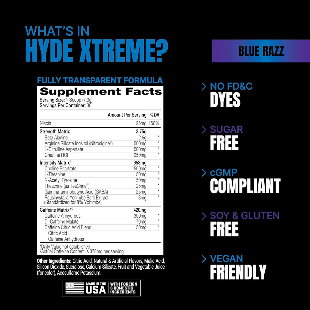 Hyde Xtreme 30 Servicios