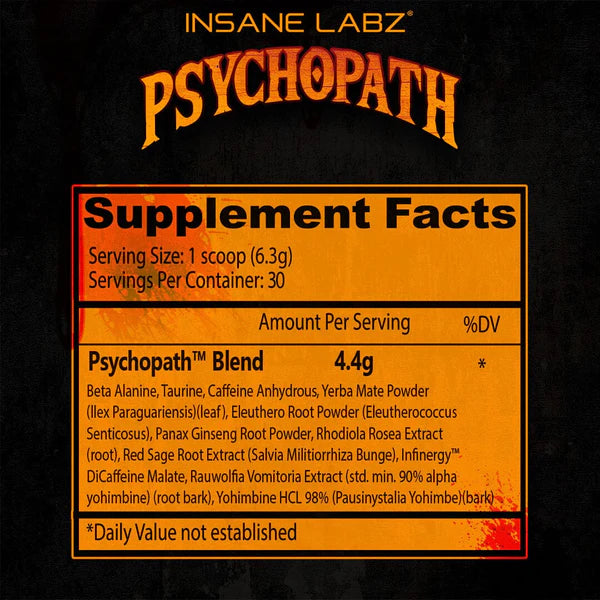 Psychopath 30 Servicios