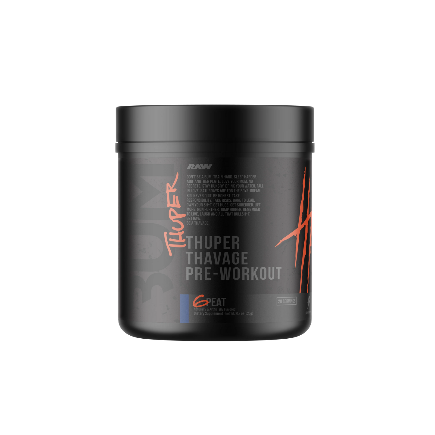 Thuper Thavage Raw 20 Servicios