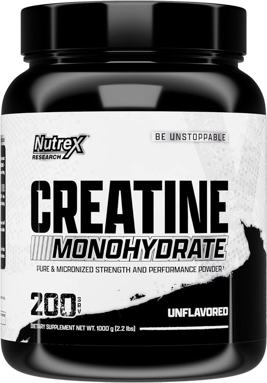 Creatina Monohidratada Nutrex 200 Servicios