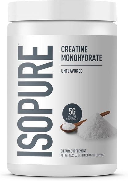 Creatina Monohidratada Isopure 100 Servicios