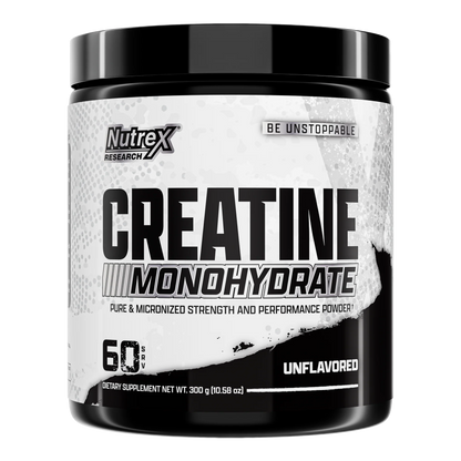 Creatina Monohidratada Nutrex 60 Servicios