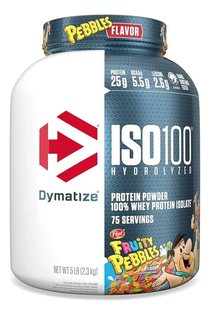 ISO 100 Dymatize 5 Lbs – Proteína Hidrolizada 25g | 71 Servicios