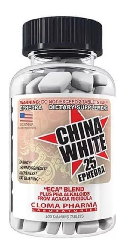 China White 100 Caps