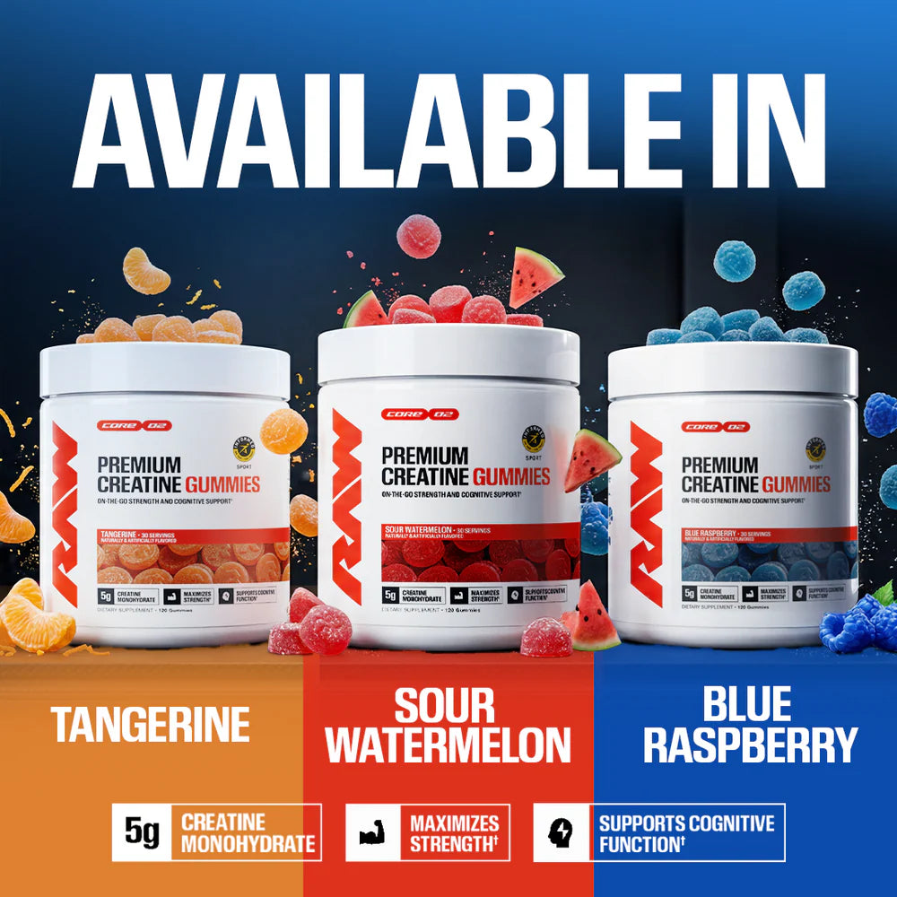 Raw Creatina Gummies 30 Servicios