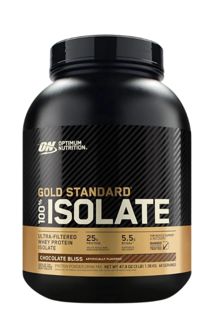 Isolate Gold Isolate Gold Standar Optimum Nutrition 3 Lbs – Suplementos Santa Catarina