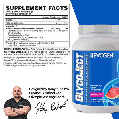 Glycojet Super Carb 37 Servicios