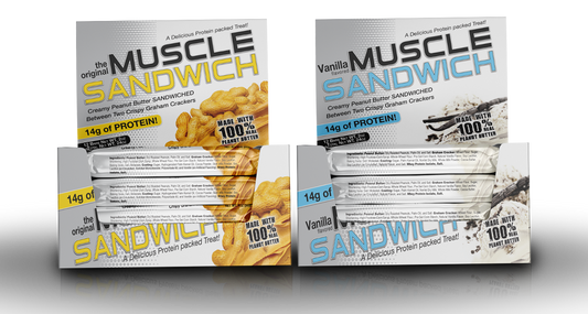 Muscle Sandwich 12 Barras Muscle Foods