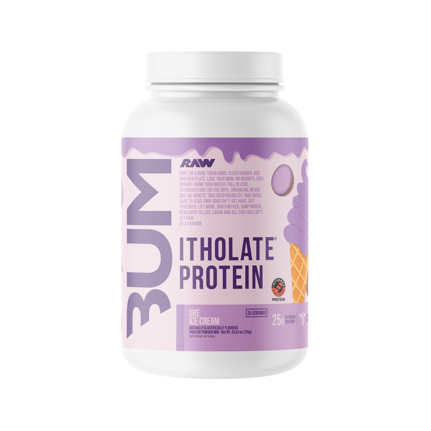 Itholate Protein CBum Raw 25 Servicios