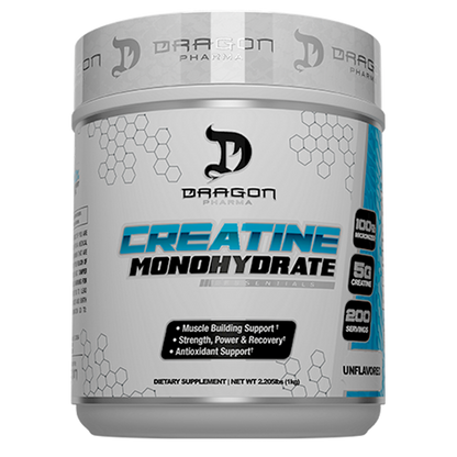 Creatina Monohidratada 200 Servicios Dragón Pharma
