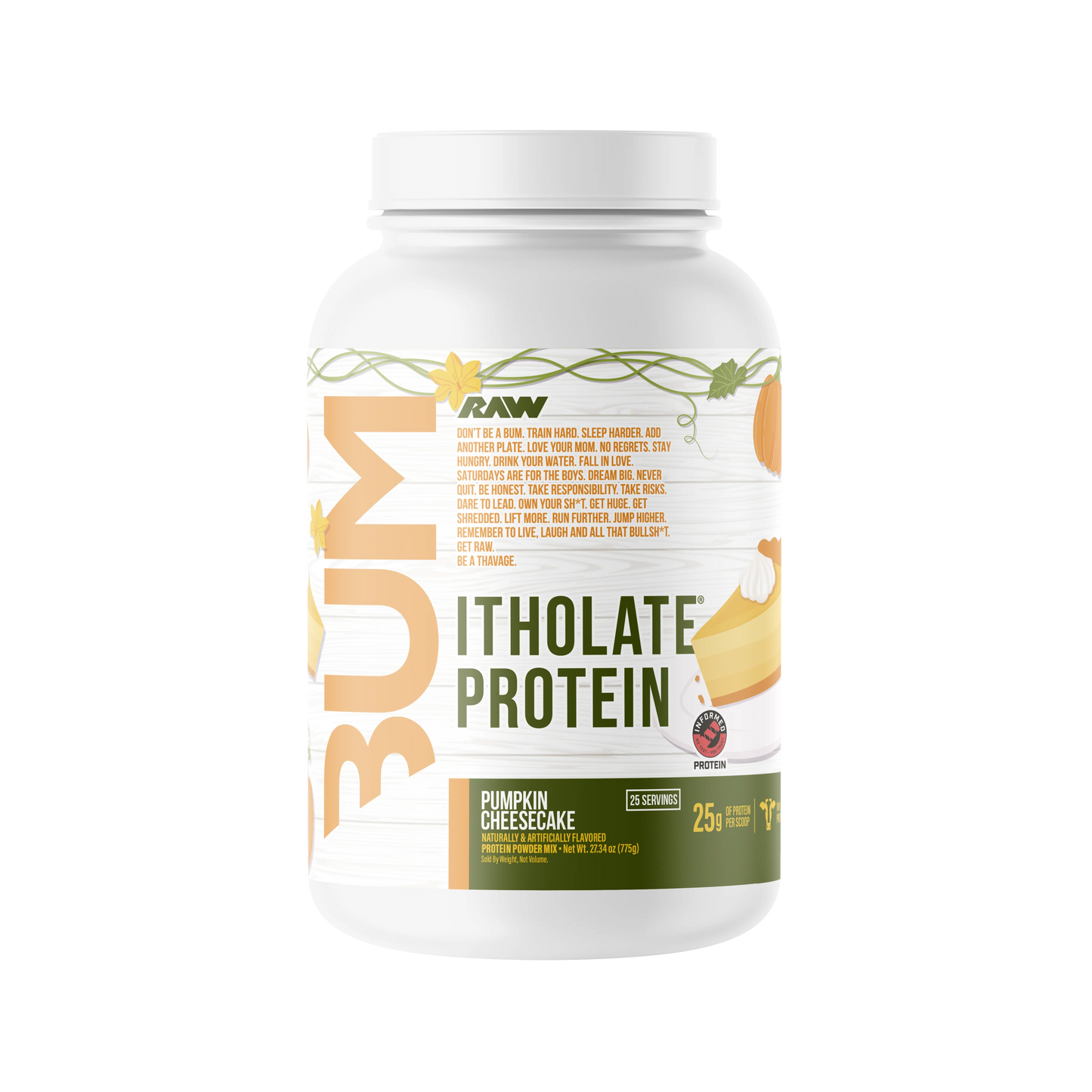 Itholate Protein CBum Raw 25 Servicios
