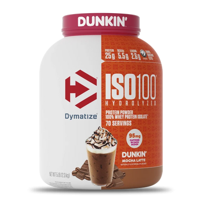 ISO 100 Dymatize 5 Lbs – Proteína Hidrolizada 25g | 71 Servicios