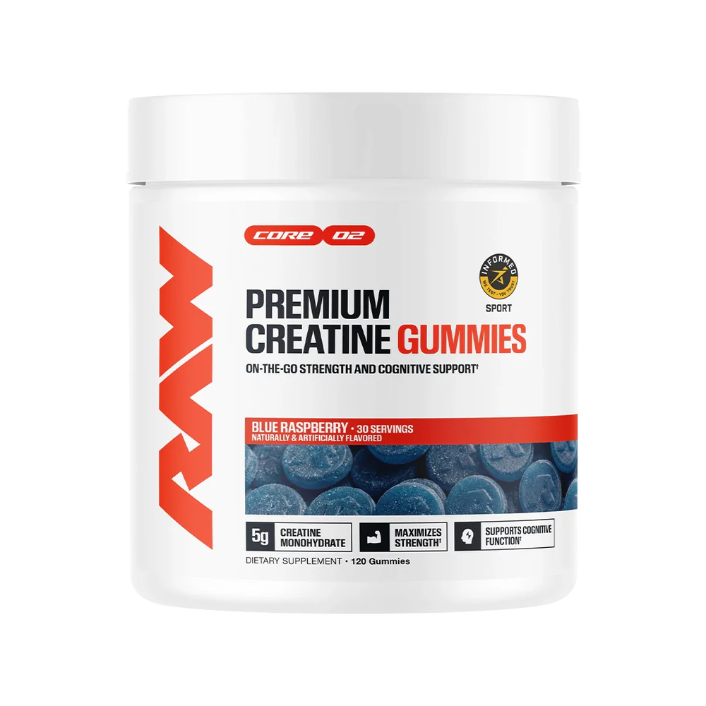 Raw Creatina Gummies 30 Servicios