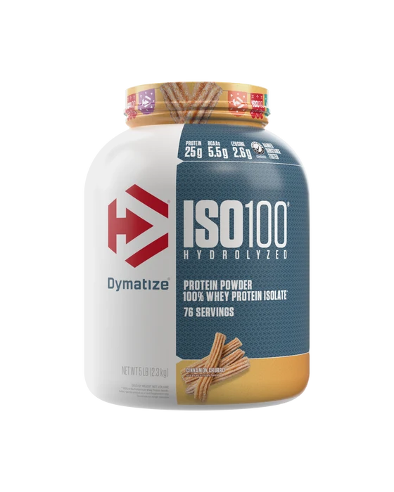ISO 100 Dymatize 5 Lbs – Proteína Hidrolizada 25g | 71 Servicios