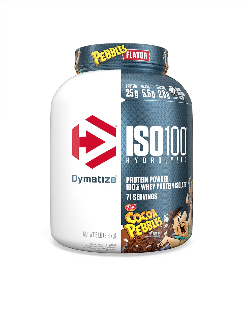 ISO 100 Dymatize 5 Lbs – Proteína Hidrolizada 25g | 71 Servicios