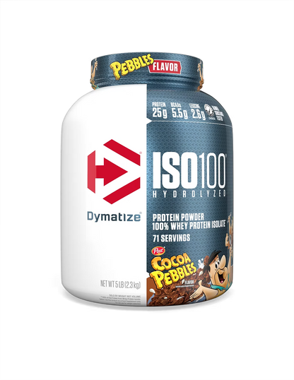 ISO 100 Dymatize 5 Lbs – Proteína Hidrolizada 25g | 71 Servicios