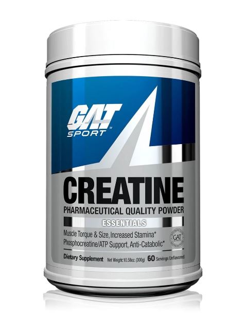 Creatina Monohidratada Gat 60 Servicios