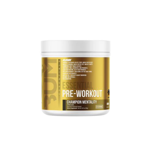 Essential CBum Raw 30 Servicios