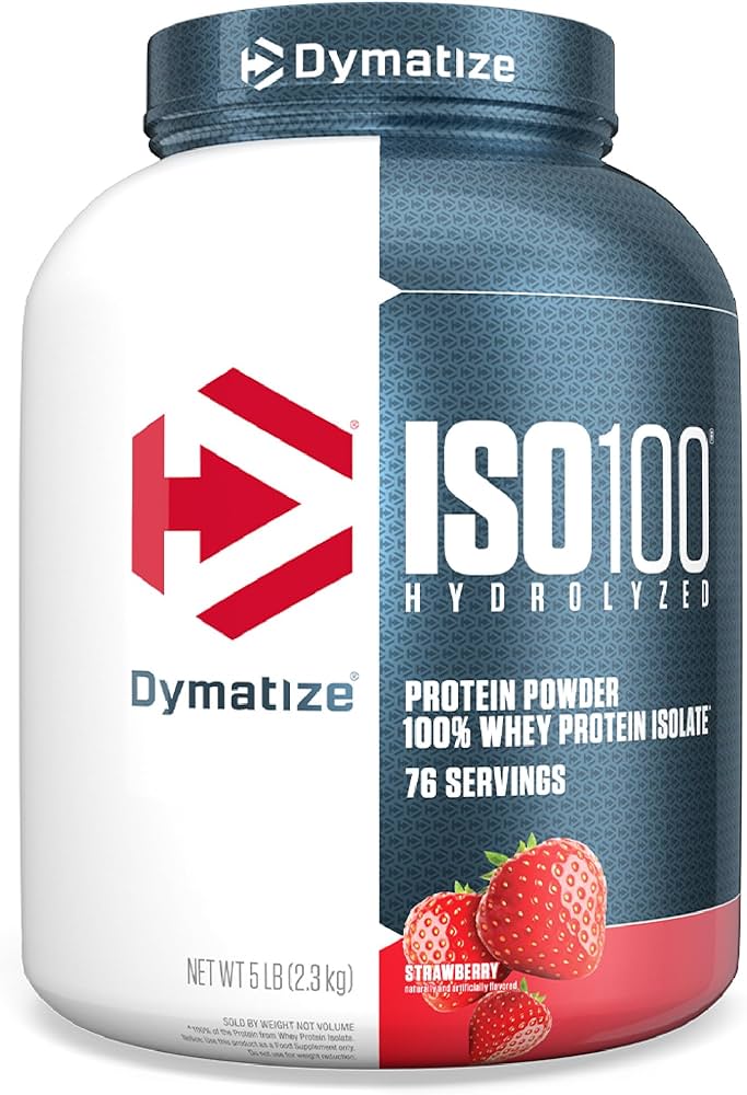 ISO 100 Dymatize 5 Lbs – Proteína Hidrolizada 25g | 71 Servicios