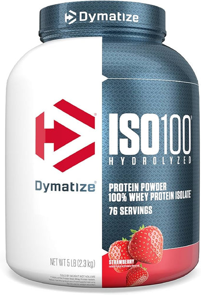 ISO 100 Dymatize 5 Lbs – Proteína Hidrolizada 25g | 71 Servicios