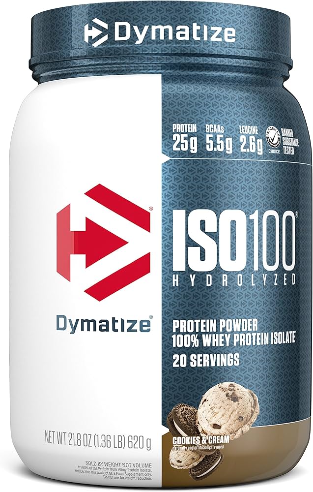 Iso 100 Dymatize 20 Servicios