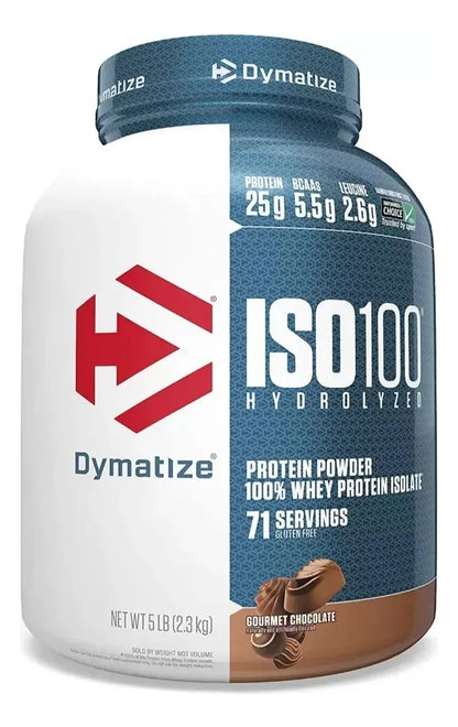 ISO 100 Dymatize 5 Lbs – Proteína Hidrolizada 25g | 71 Servicios