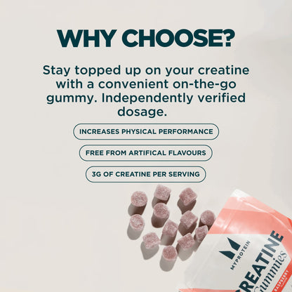 Creatina Gummies My Protein 18 Servicios