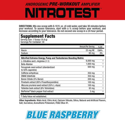Nitro Test 30 Servicios