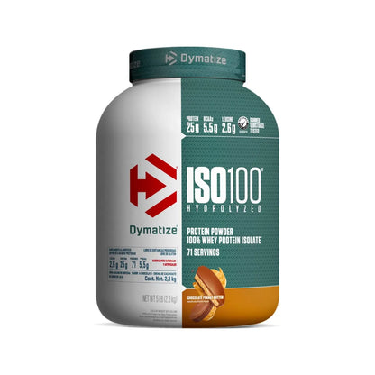 ISO 100 Dymatize 5 Lbs – Proteína Hidrolizada 25g | 71 Servicios